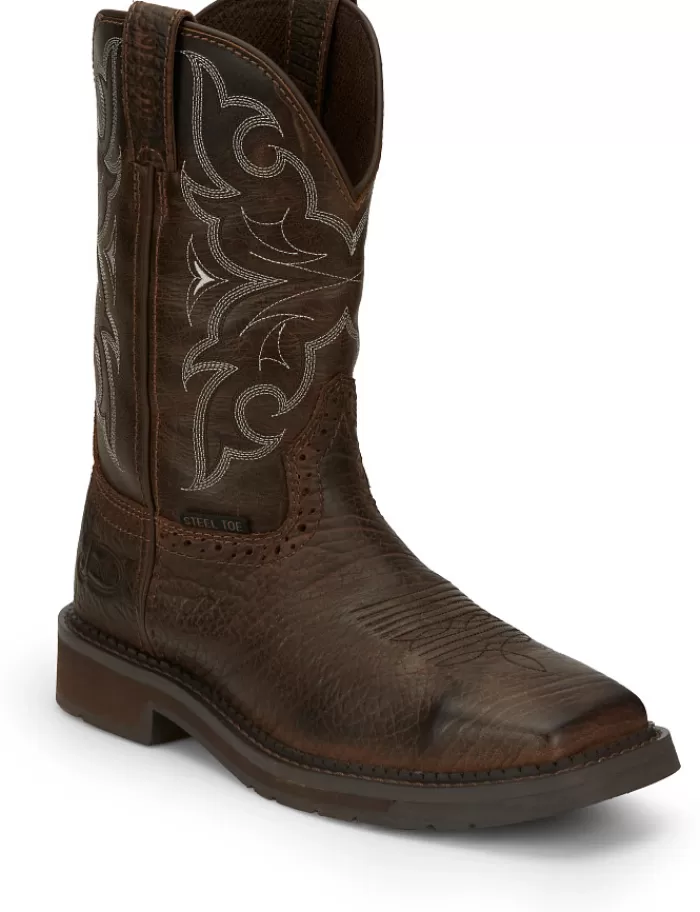 Amarillo 11" Steel Toe^Justin Boots Hot