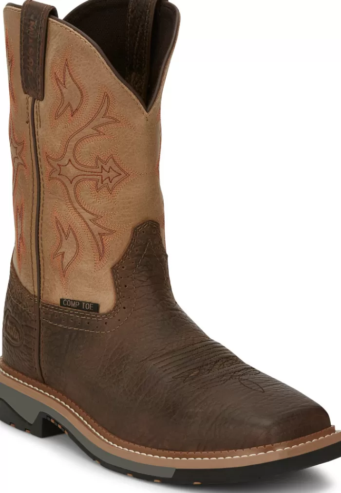 Bolt 11" Comp Toe^Justin Boots Fashion