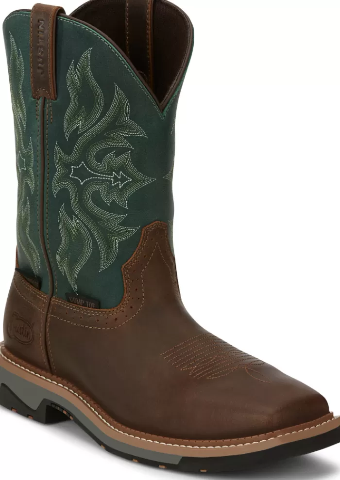 Bolt 11" Waterproof Comp Toe^Justin Boots Sale