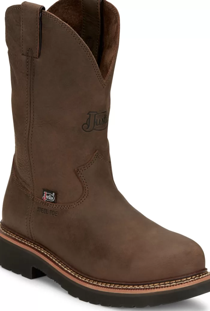 Carbide 11" Steel Toe^Justin Boots Flash Sale