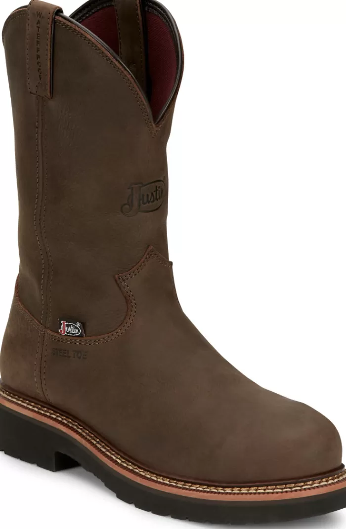 Carbide 11" Waterproof Steel Toe^Justin Boots Shop