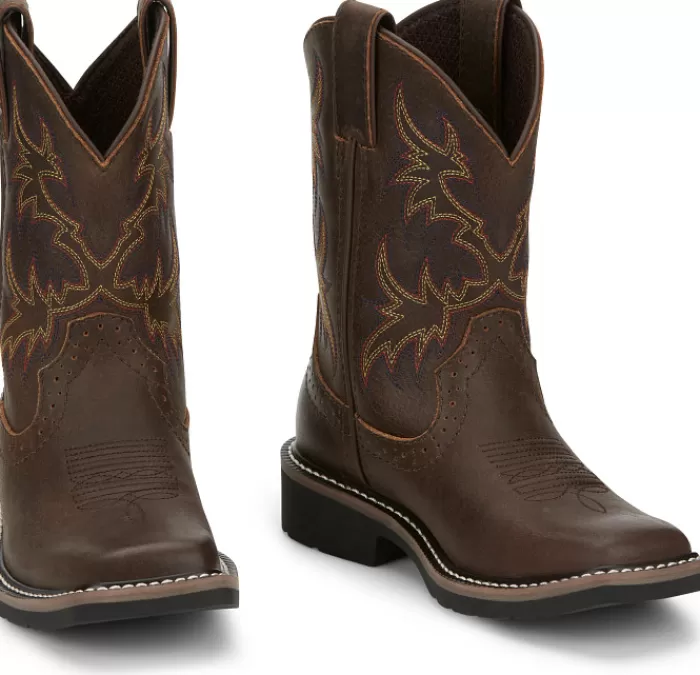 Cattleman Kids Western Boot^Justin Boots Outlet