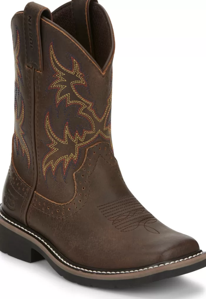 Cattleman Kids Western Boot^Justin Boots Outlet