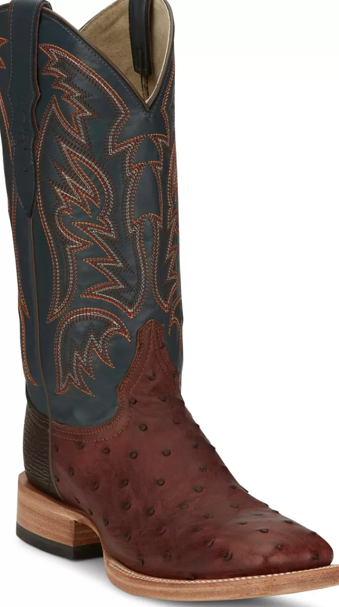 Doc Bar - Full Quill Ostrich^Justin Boots Best Sale