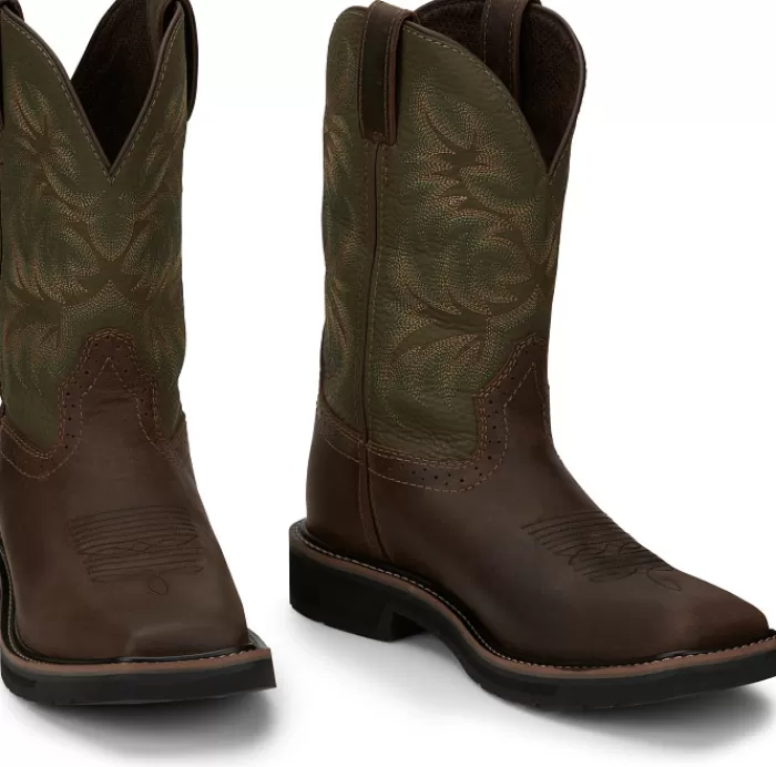 Driller 11" Work^Justin Boots Store