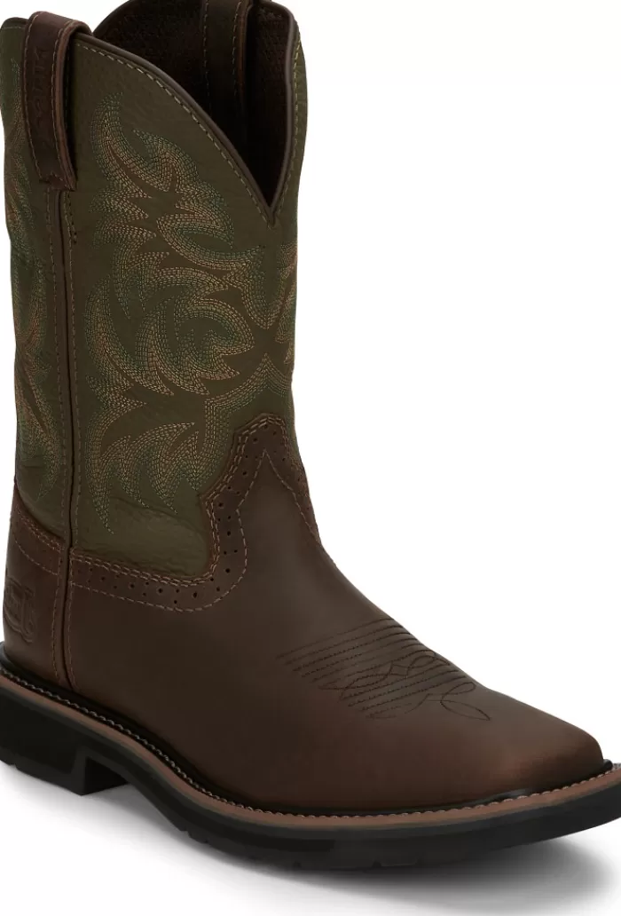 Driller 11" Work^Justin Boots Store