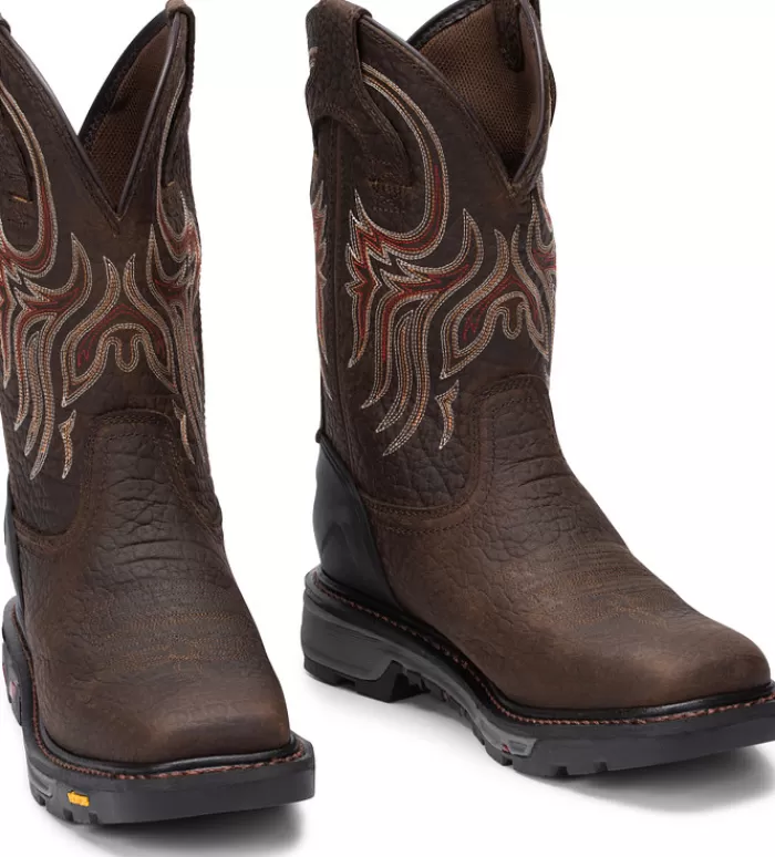 Driscoll 11" Work^Justin Boots Cheap