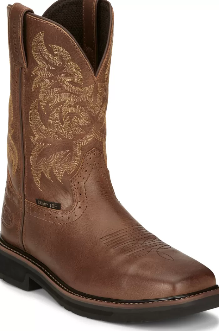 Handler 11" Comp Toe^Justin Boots Shop