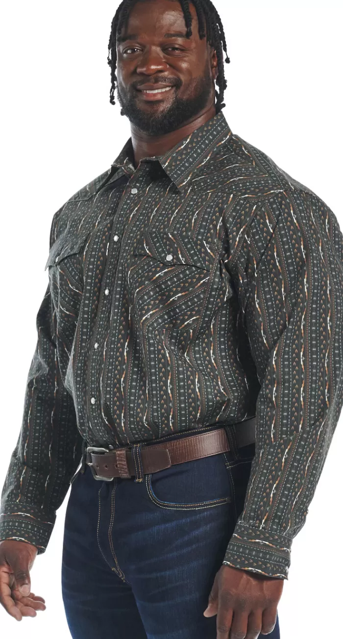 Hj Justin & Son Snap Shirt^Justin Boots Flash Sale