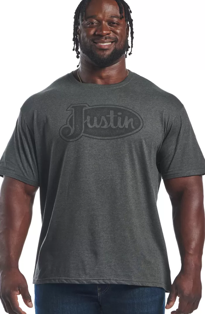 Justin Men's Logo Tee^Justin Boots Outlet