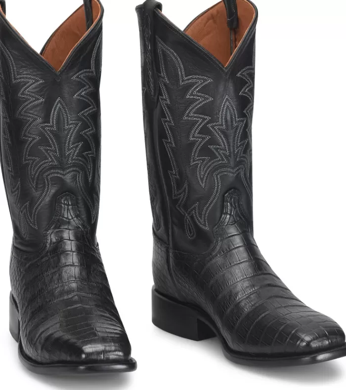 Panama 12" Caiman Cowboy^Justin Boots Hot