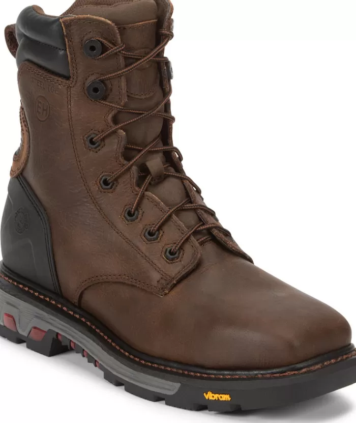 Pipefitter 8" Steel Toe^Justin Boots Best Sale