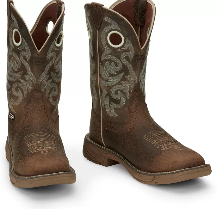 Rush 11" Western Work^Justin Boots Best