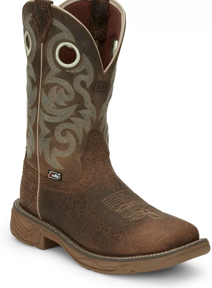 Rush 11" Western Work^Justin Boots Best