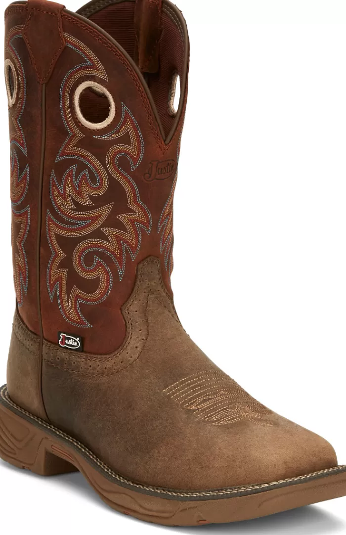 Rush 11" Western Work^Justin Boots Flash Sale