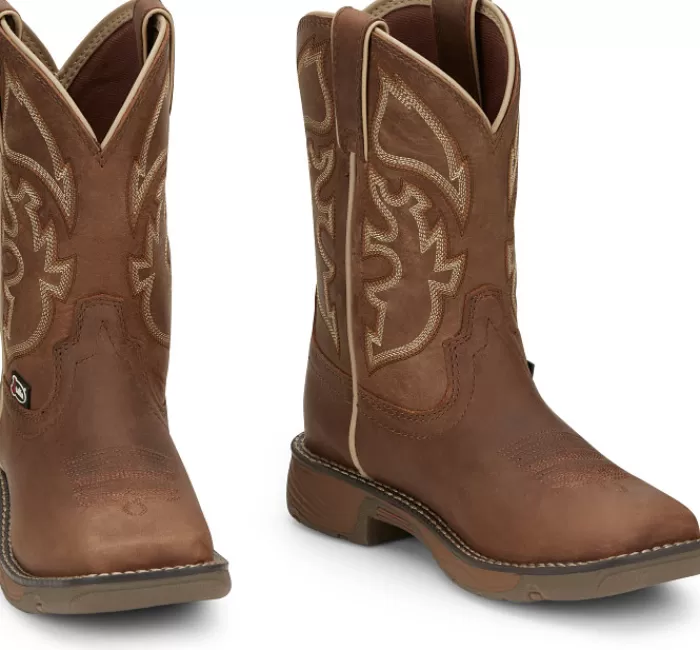 Rush Junior 8" Kids Cowboy Boot^Justin Boots New