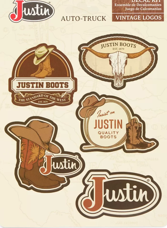 Standard Of The West Auto Decals^Justin Boots Flash Sale