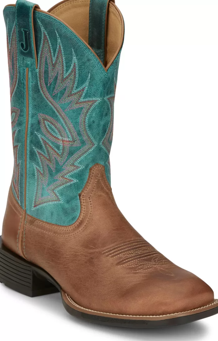 Zeke 11" Western^Justin Boots New